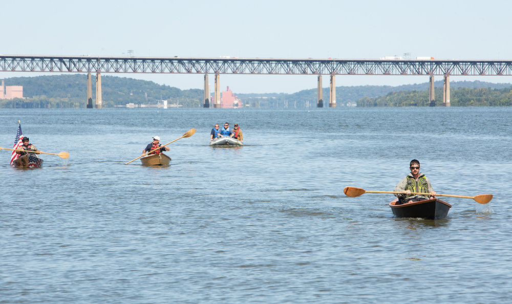 The 315-mile journey along the Hudson made a stop in Newburgh on Sept. 21.