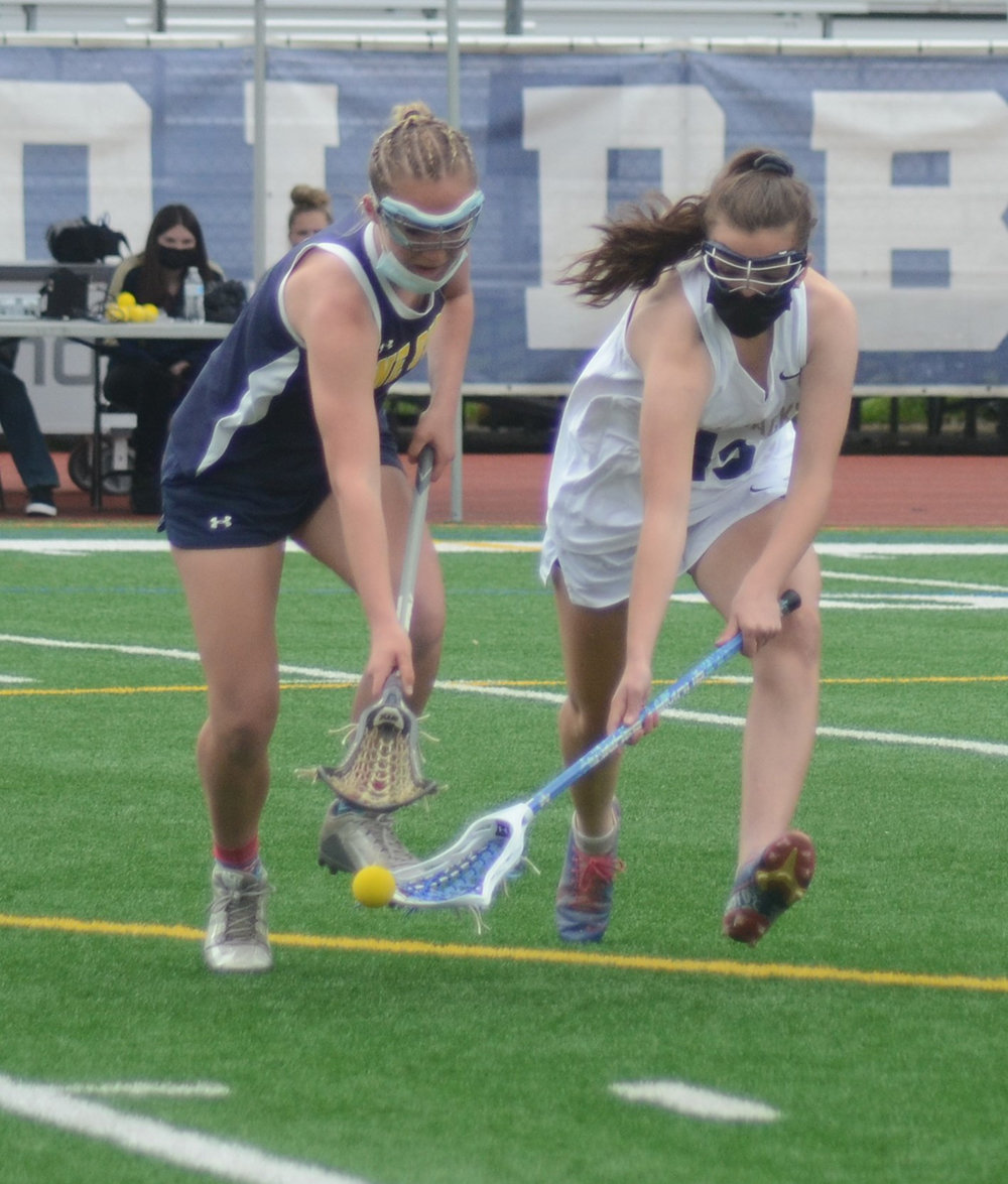 Pine Bush’s girls’ lacrosse game at Academy Field in Newburgh on May 10.