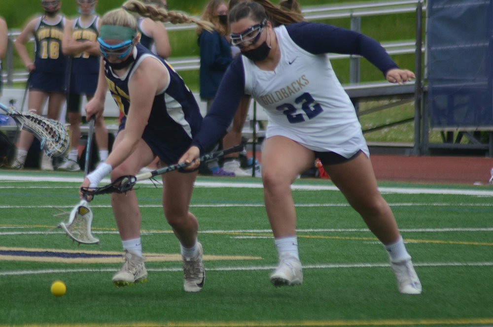 Pine Bush’s girls’ lacrosse game at Academy Field in Newburgh on May 10.