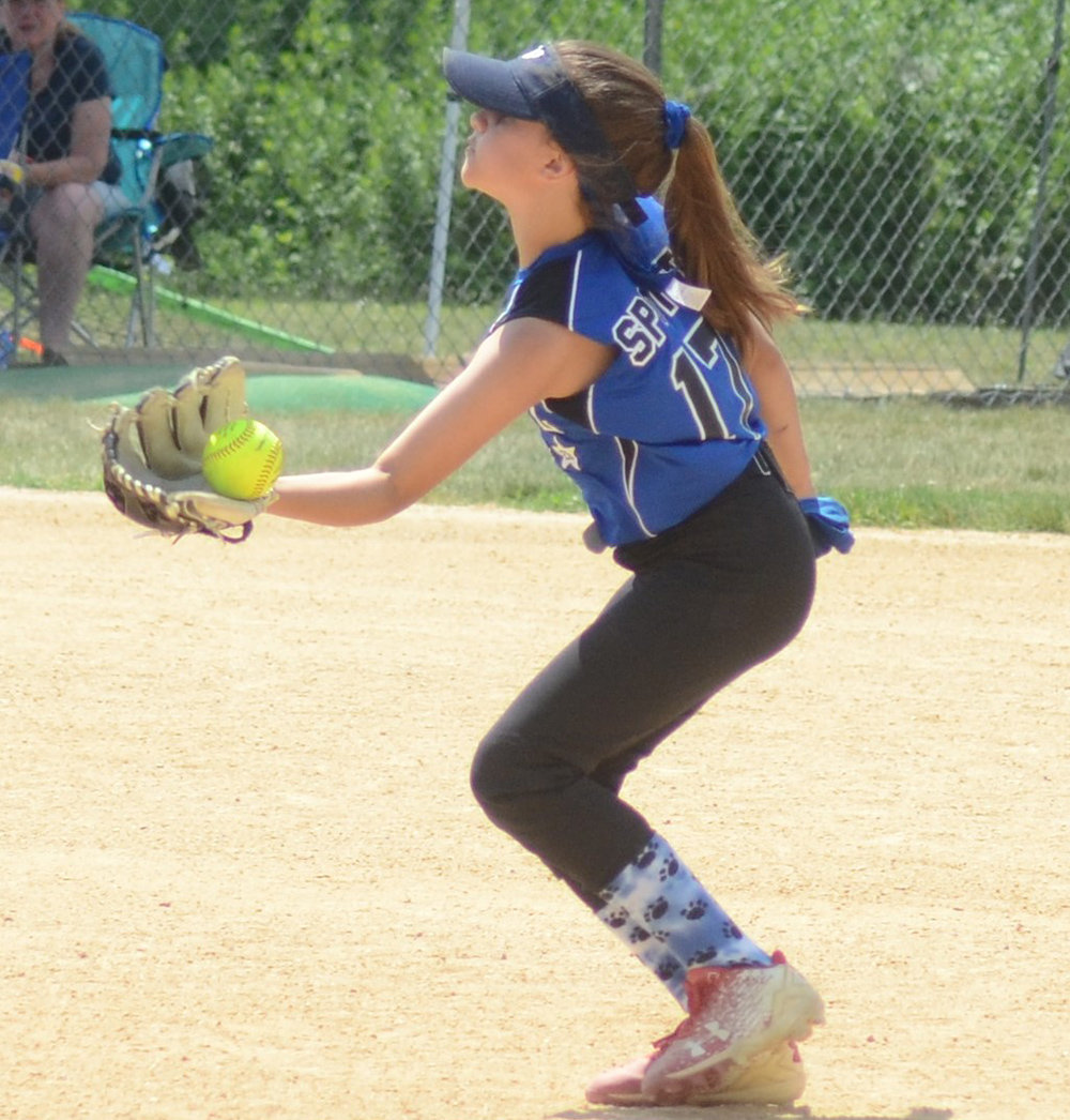 Wallkill Area’s Hailey DeGroat pitches in Sunday’s District 19 Minors softball game at Town of Wallkill.