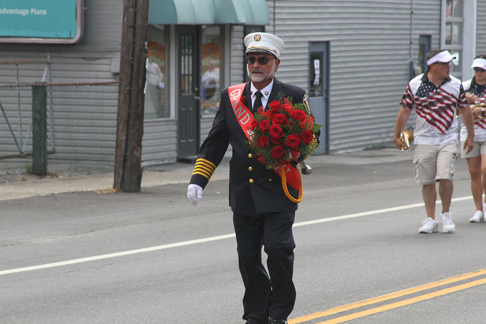 Bob Troncillito, who served as Fire Chief from 1979 - 2015, served as Grand Marshal.
