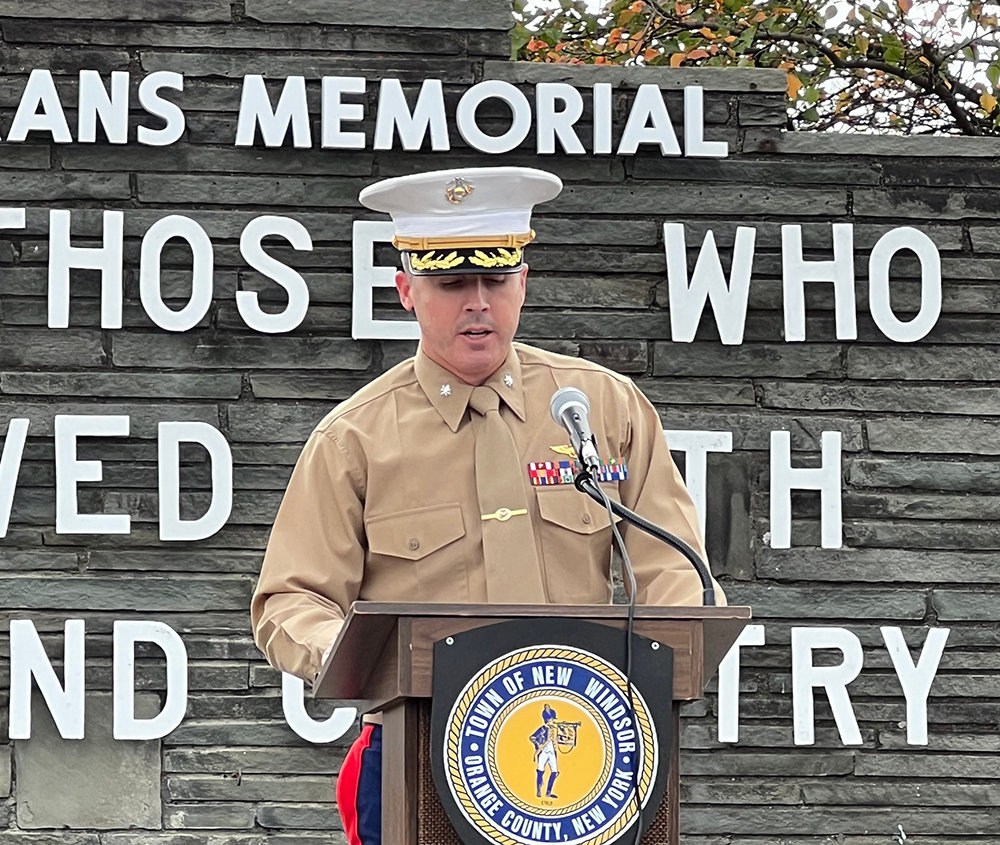 “For everybody who wore the uniform, I hope you’re very proud of your service. I know I’m incredibly grateful for your service and the sacrifices you and your family made.” - Lt. Col. Timothy Gallagher.