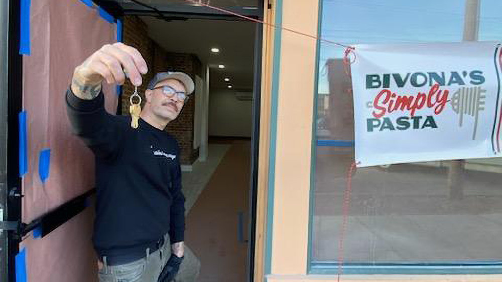 Newburgh native Chef Charles “Chuck” Bivona gears up to open the doors of his new pasta deli, Bivona’s Simply Pasta, on Liberty Street in the City of Newburgh.