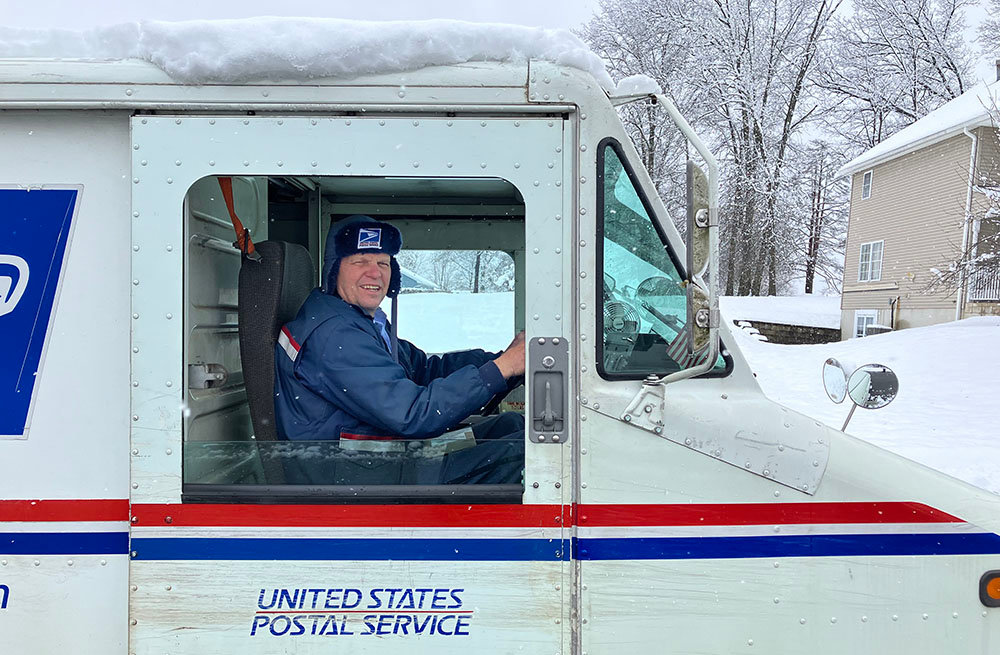 Former Walden Mayor Andrew Uszenski has been delivering mail for 50 years and has no plans to retire.