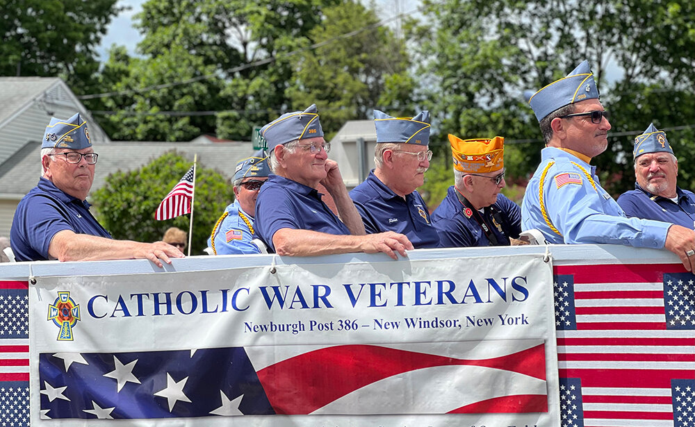 Catholic War Veterans participated in Sunday’s New Windsor Memorial Day Parade.